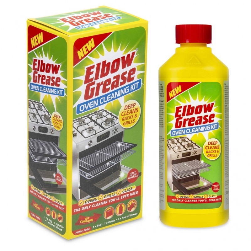 JDEFEG Elbow Grease Kitchen Foam Cleaner Range Hood Stainless